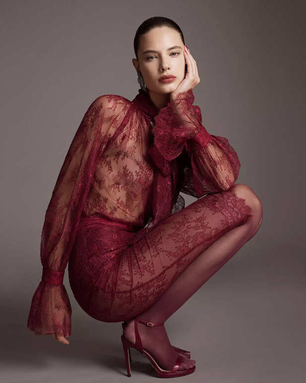 Pinterest |Lace skirts, especially maxis, are quietly stealing the spotlight.