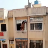 Twitter Reacts As Video Of Woman Standing On Ledge At 4th Floor To ...