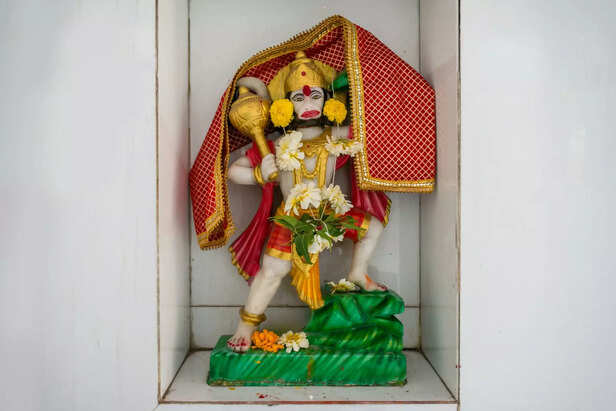 Where faith weakens, Hanuman gives strength