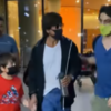Video Of Aryan Khan Protecting Father Shah Rukh Khan As Fan Tries To ...