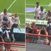 Football Team Leaves Field To Celebrate Victory With Fan With Cerebral ...