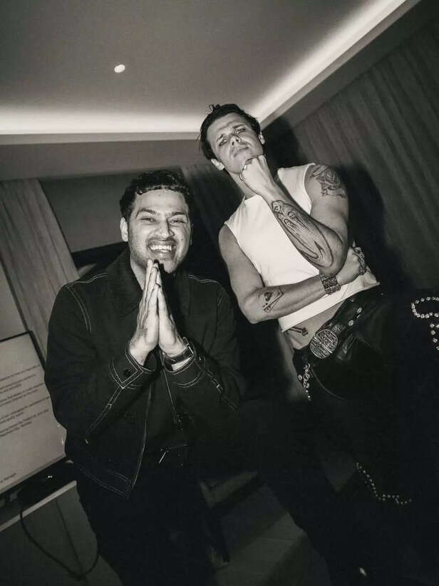 Did Raj Shamani just tease a Yungblud podcast after Lollapalooza Day 1? Here's why fans think so