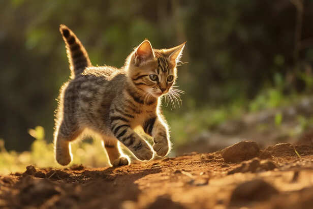 Natural hunting habits of domestic cats