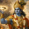Lord Krishna During the Mahabharata War (Image Credit: AI)