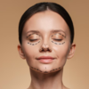 contouring in round face