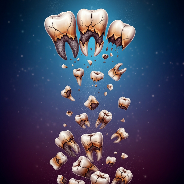 ​Teeth Crumbling Away