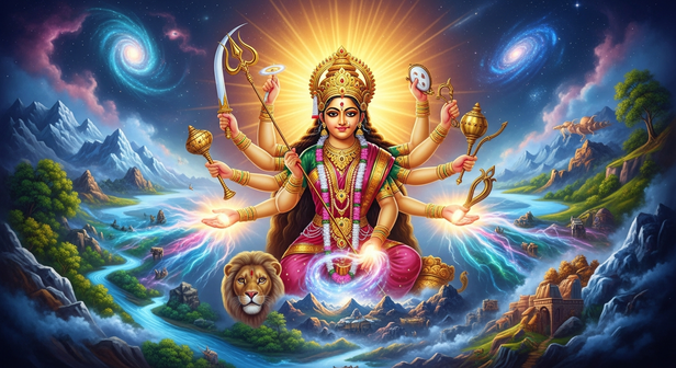 Shakti Creating Maya