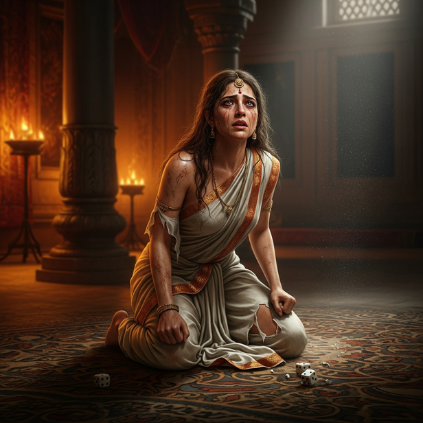 Draupadi After the Dice Game