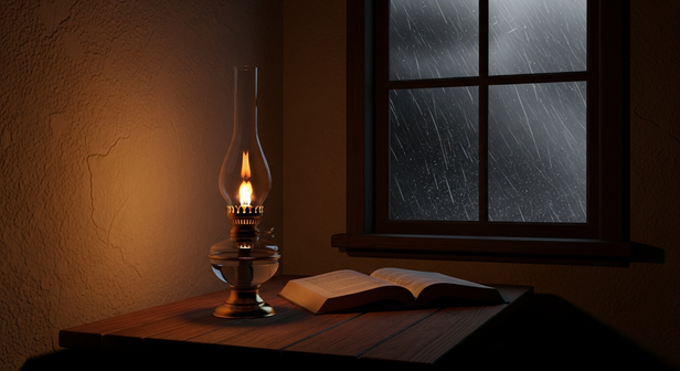 A Lamp Burning in the Storm