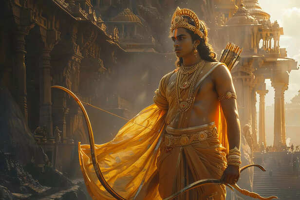 Yudhishthira Facing the Dice