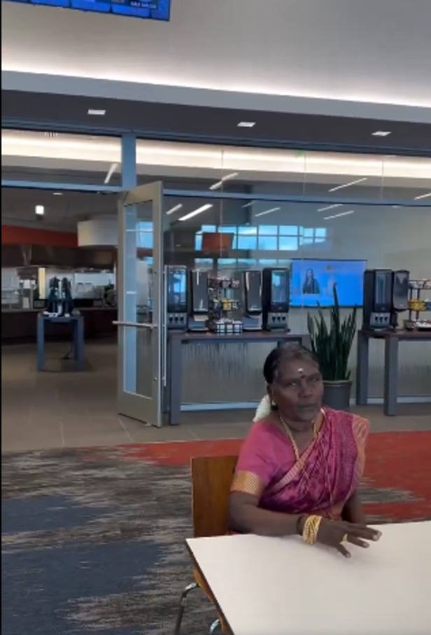 X| A mother’s quiet joy during a heartfelt office tour