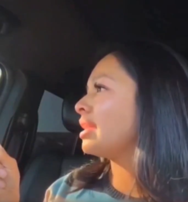 X| Protesters gather outside the El Monte police station after footage of a federal detention spreads online.