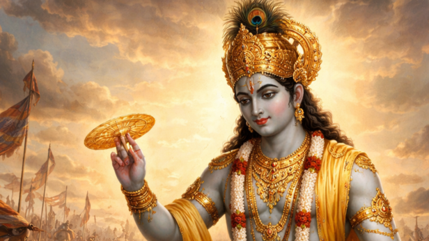 Lord Krishna About Self-Mastery (Image Credit: AI)