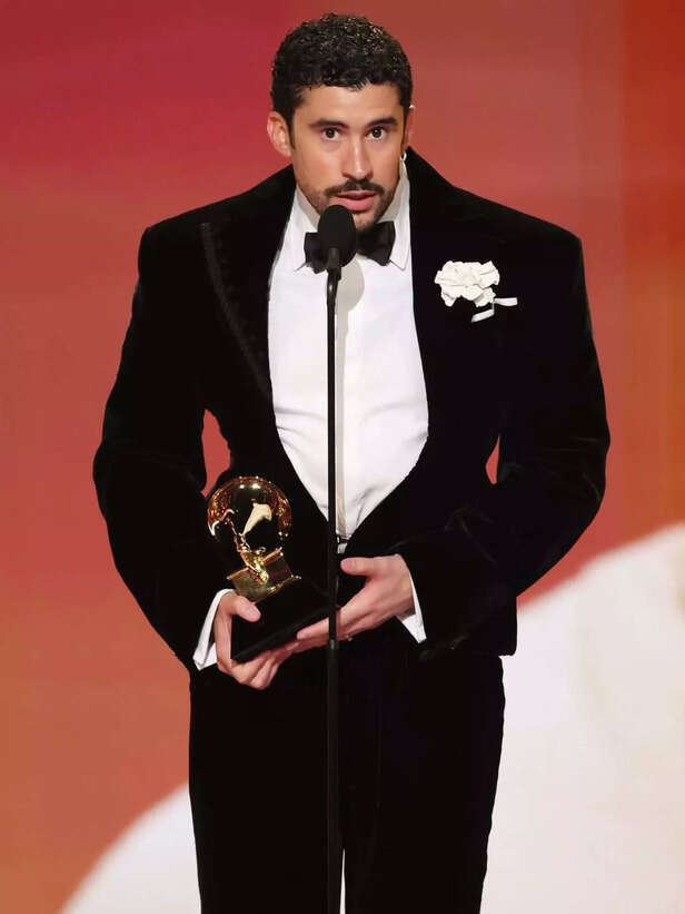 Instagram/grammys | Bad Bunny vocalised political themes during his speech.