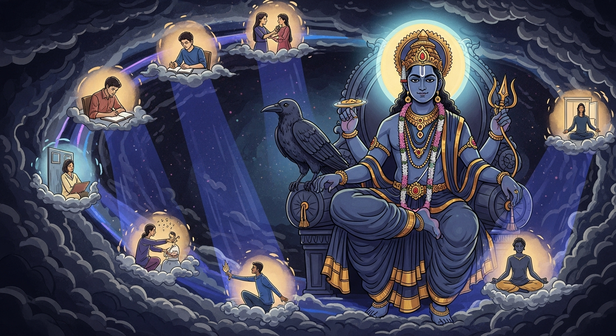 The Powerful Gaze of Saturn