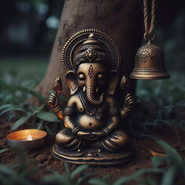 Lord Ganesha with Blessings