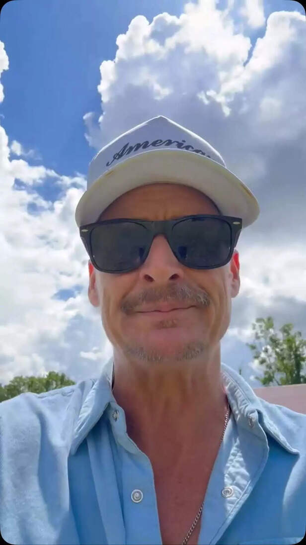 Instagram/kidrock | Kid Rock's lyrics from a 2001 song resurfaced across social media.