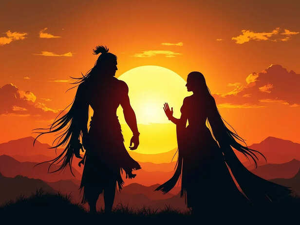 Shiva and Parvati