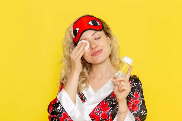 Ice Cube Facial Massage