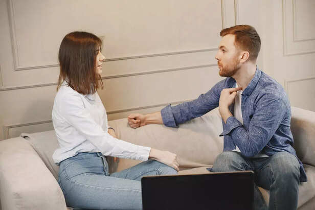Couple Practicing Active Listening