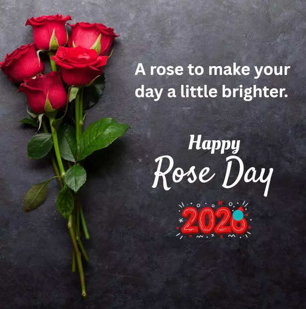 Happy Rose Day 2026 Wishes, Images &amp; WhatsApp Status For Lover This Valentine's Week