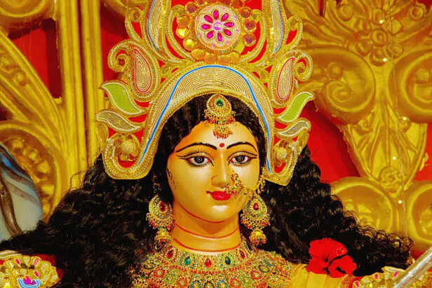 Seeking blessings of Maa Durga