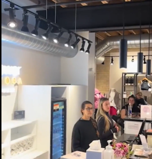 X| Minneapolis yoga studio sparks debate after protest sign dispute.