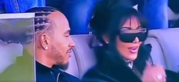 X| @EstagiariodaF1| The pair enjoy the game together at Levi’s Stadium in Santa Clara