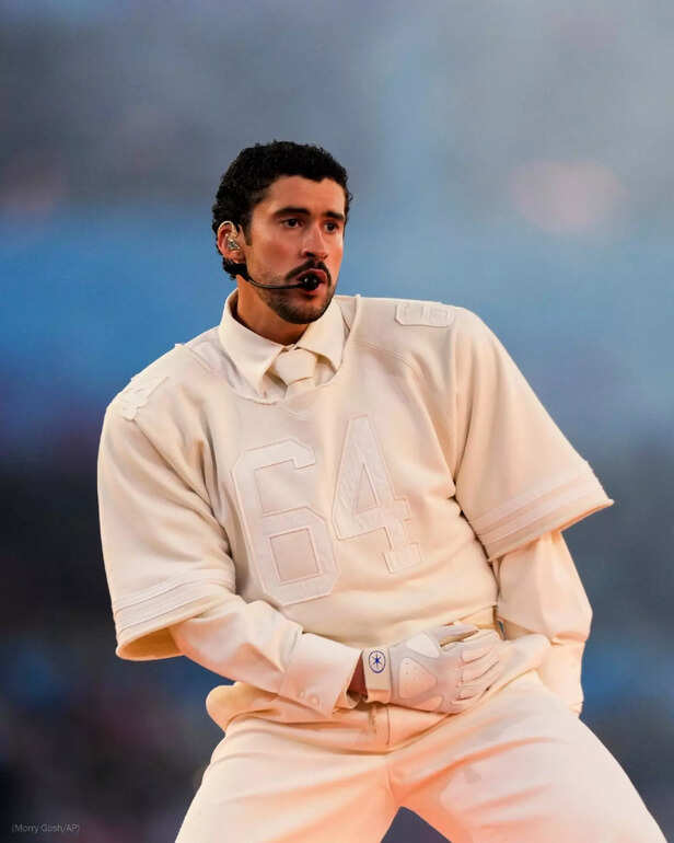 While Twitter melted down, Bad Bunny made Super Bowl history, in Spanish, with the world watching