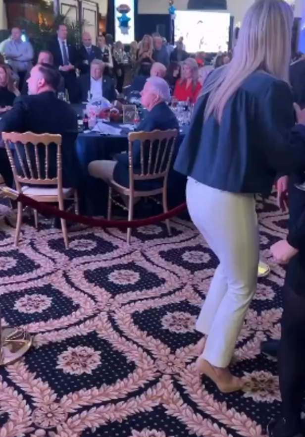 X| Video shows Bad Bunny’s show at Trump’s Super Bowl watch party