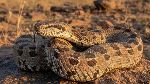 Russell Viper's Bite Can Result in Kidney Failure (Image Credit: AI)
