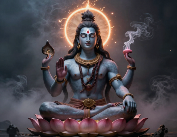 Shiva Opens His Third Eye