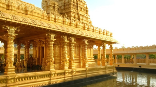 The Golden Temple Structure | Instagram - @lifeofchennai