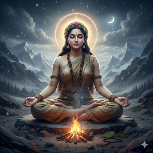 ​Parvati Practicing Austerity