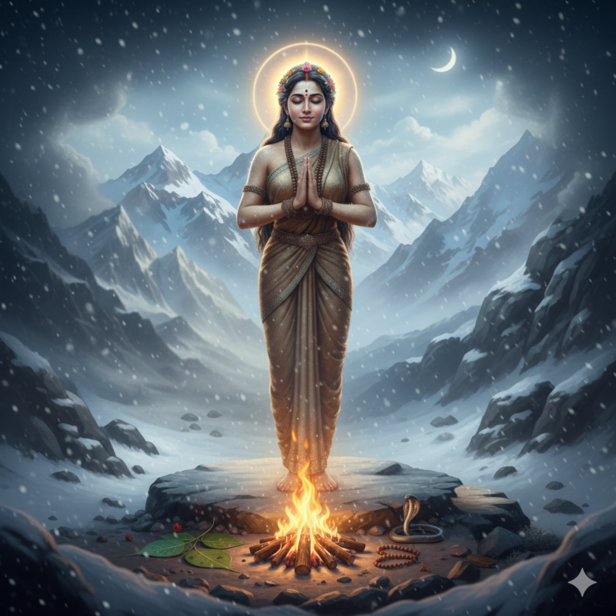 ​ Parvati Standing Firm in Faith