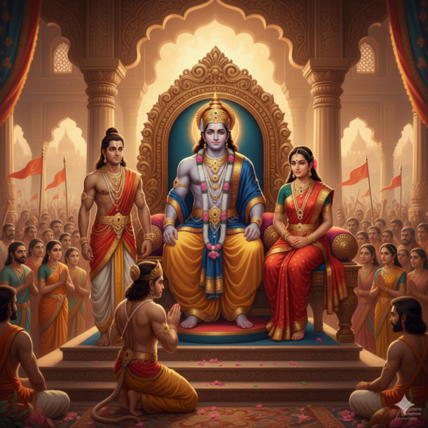 ​Rama as King of Ayodhya