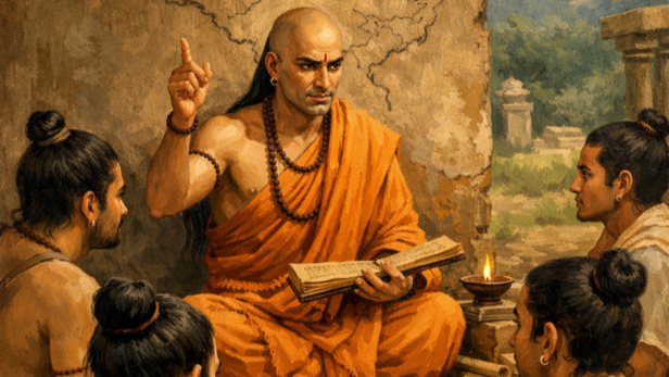 “Do not reveal what you have thought upon doing" (Image Credit: AI)