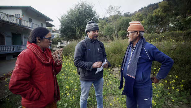 मंदाकिनी की आवाज़