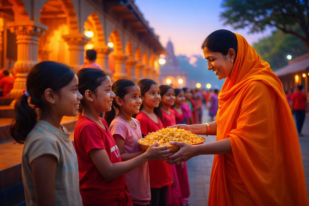 Temple donation in India