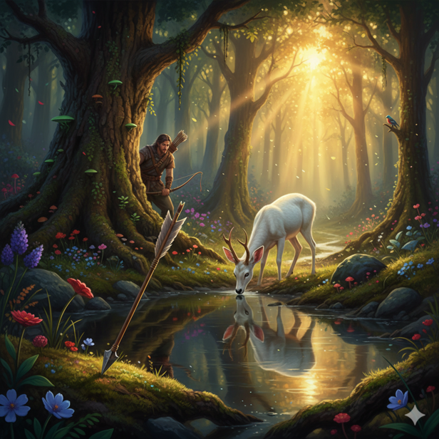 ​The Hunter’s Arrow in the Silent Forest