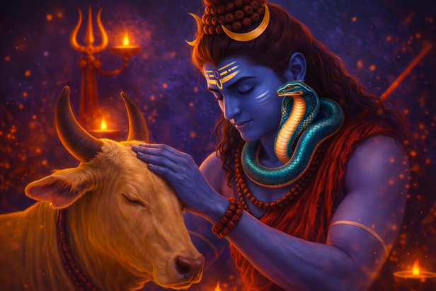 Nandi Never Questions Shiva
