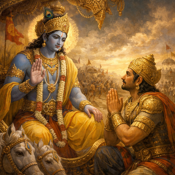 Warriors Standing Firm in Kurukshetra