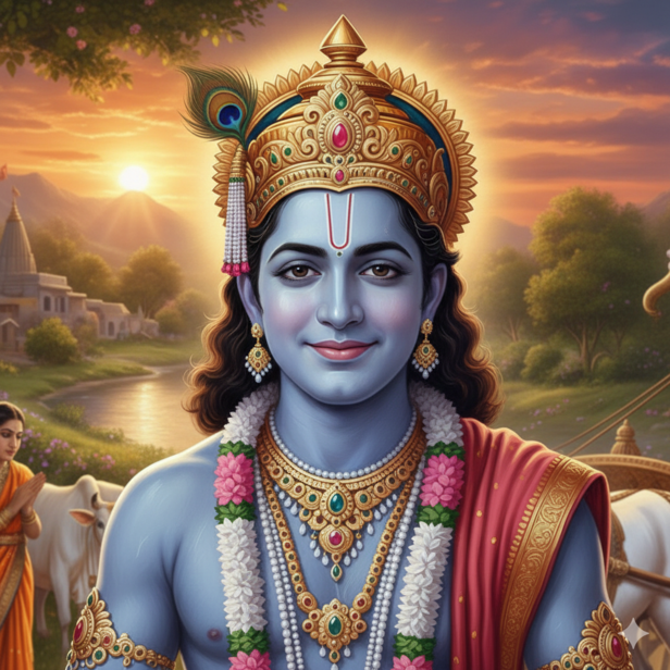 ​Krishna’s Humble Smile