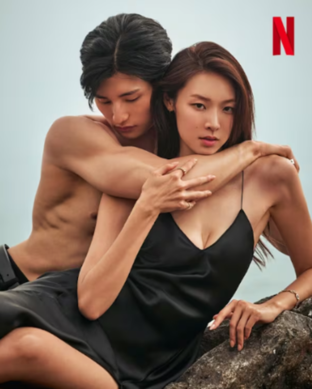 Netflix | During the photoshoot, Mina Sue admitted she felt attracted to Samuel Lee.