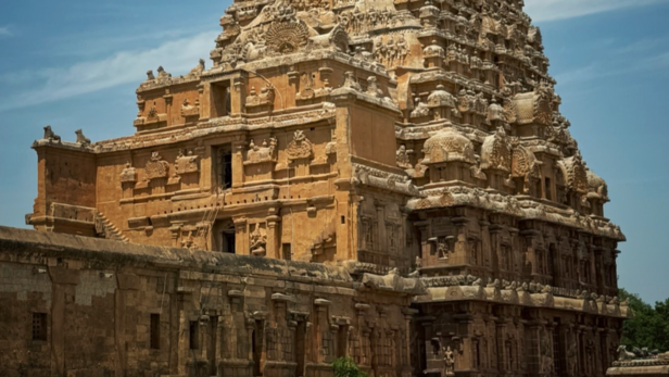Intricate Carvings on Brihadeswarar Temple | Instagram - @red_squad_42