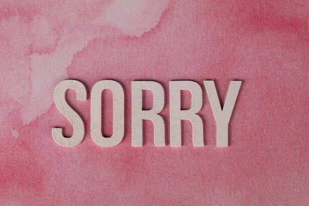 Apologize