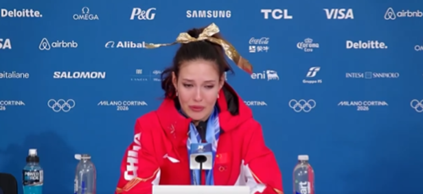 X| @CGTNSportsScene| Gu Ailing reveals emotional strength after winning gold