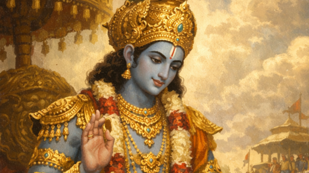 Bhagwan Krishna About the Destructive Nature of Anger (Image Credit: AI)
