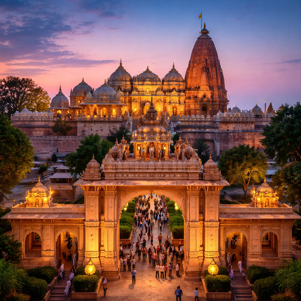 Birthplace of Lord Krishna in Mathura