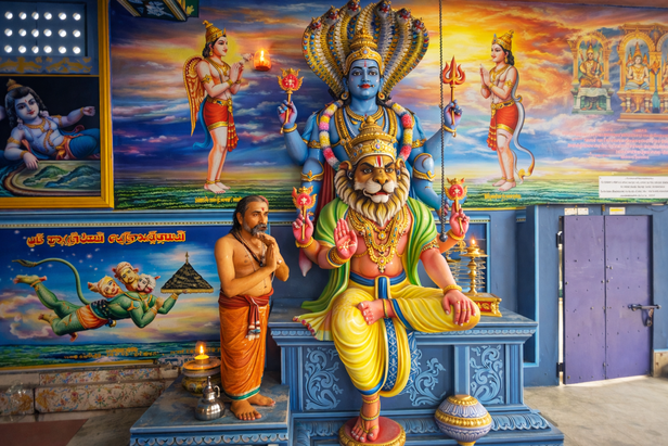 Hanuman and Narasimha Idol in Namakkal